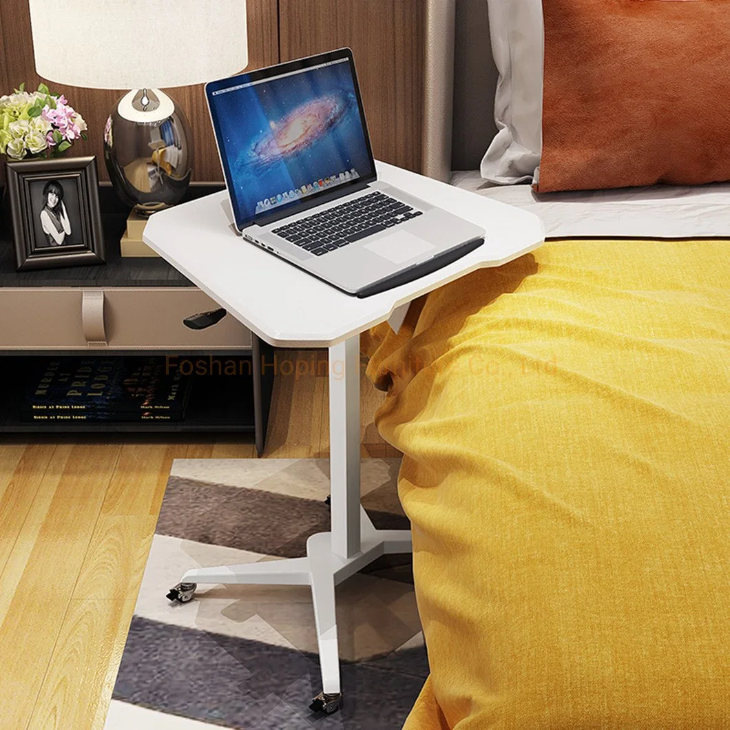 Modern White Muti-Function Adjustable Foldable Table Portable Laptop Desk Table Folding Laptop Stand Computer Desk Computer Table Moving Table Writing Table