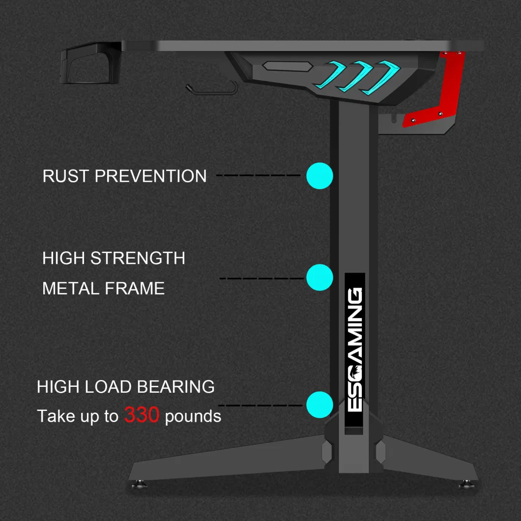 Adjustable Hot Sale Portable Folding Laptop Table Computer Desk on The Bed