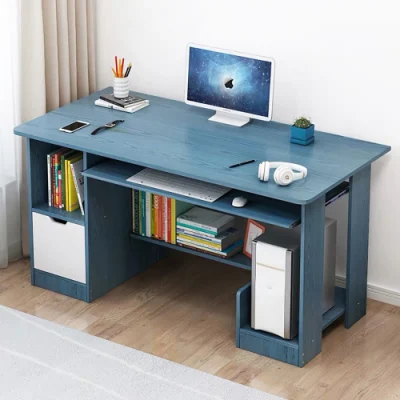 Простой дизайн Портативная складная кровать Компьютерный стол Деревянный стол для ноутбука