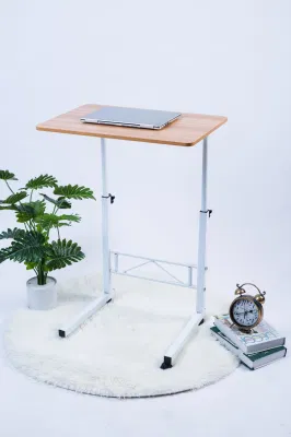 Yuhang стол для домашнего офиса, подвижный, регулируемый по высоте компьютерный стол для ноутбука с колесами