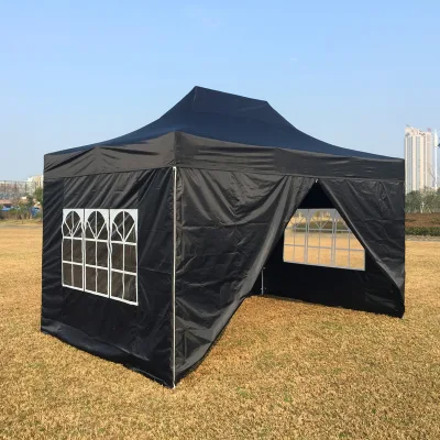 3X4,5 м дешевая стальная уличная рекламная всплывающая палатка